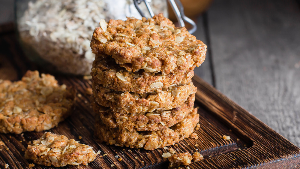 Homemade oatmeal cookies