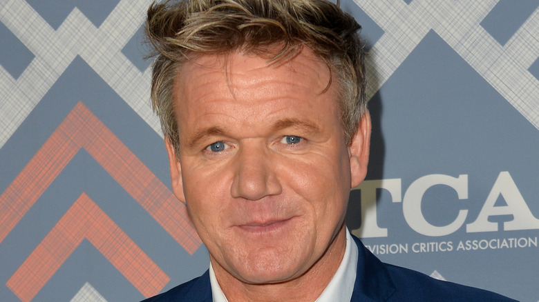 Gordon Ramsay grinning