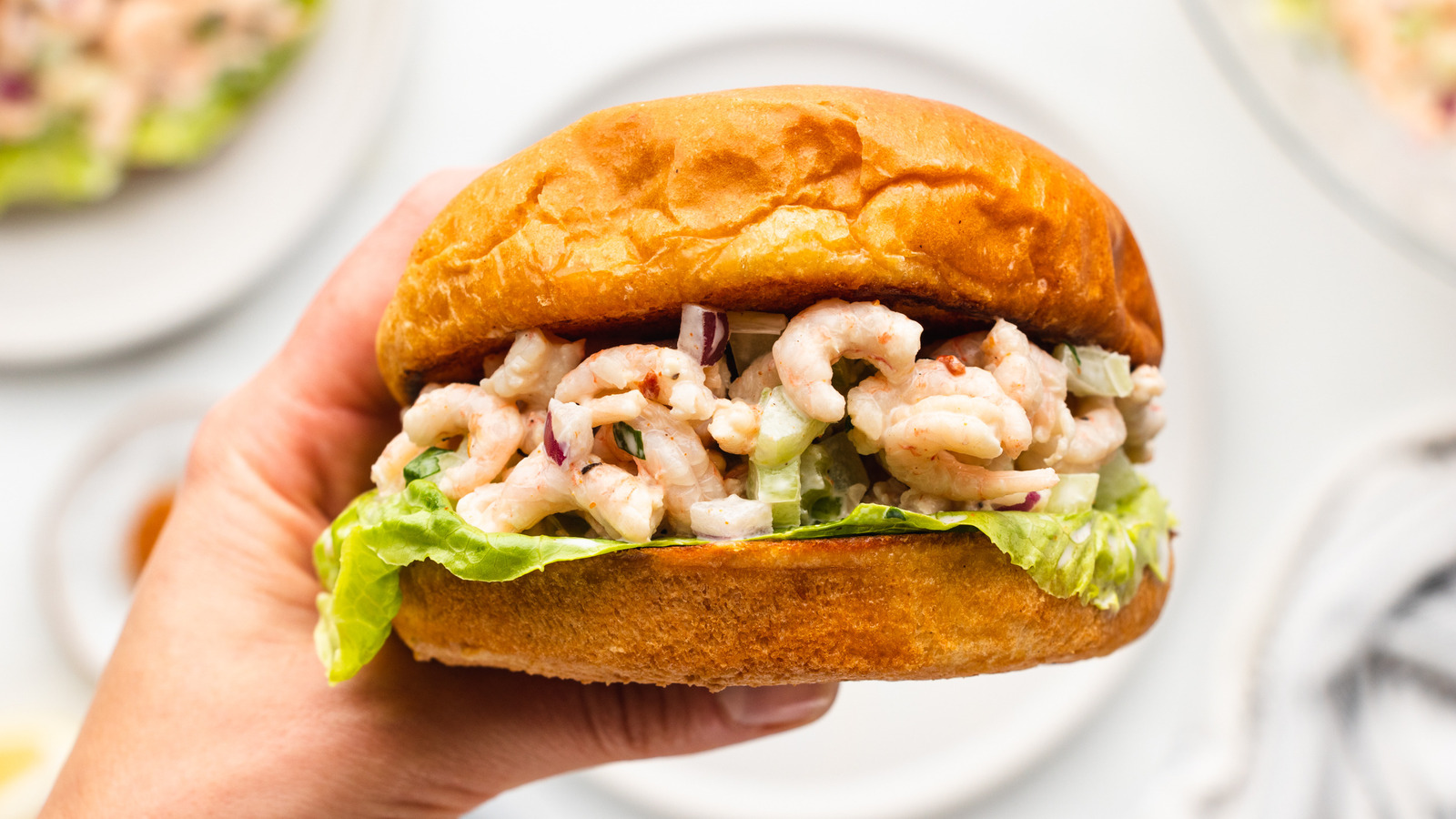 Old Bay Shrimp Salad Sandwich Recipe