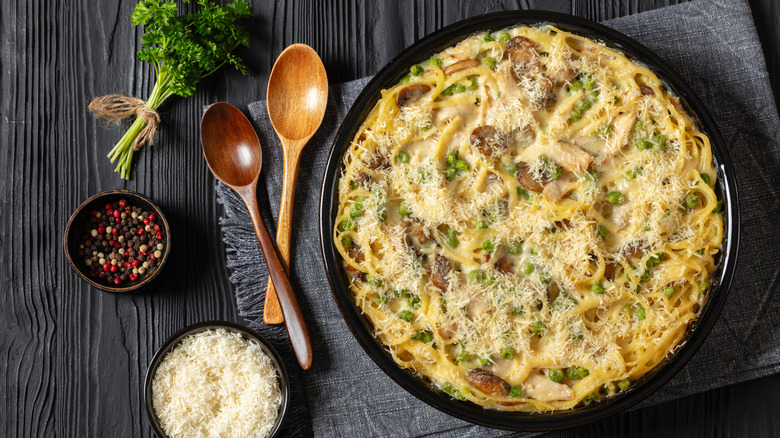 baked tetrazzini