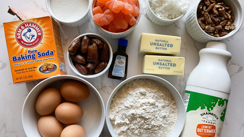 ingredients for orange slice cake