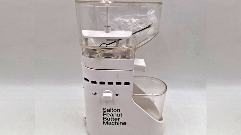 Salton peanut butter machine maker from '70s