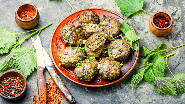 Nettle patties