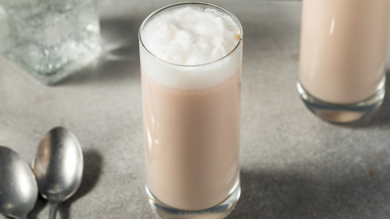 glass of egg cream