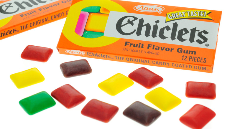 pack of Chiclets gum