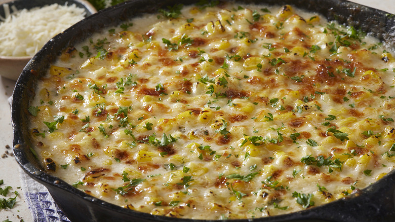 Scalloped corn casserole