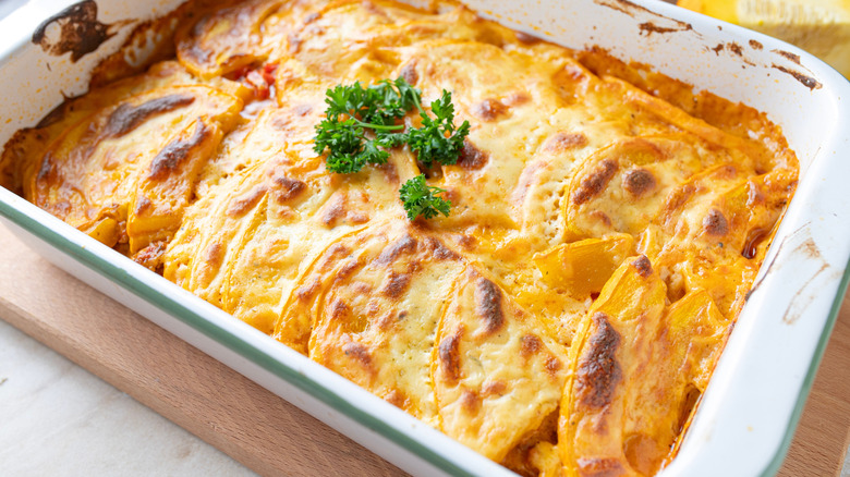 Southern squash casserole