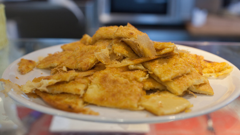 A plate of farinata