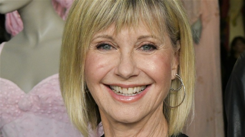 Olivia Newton-John smiling