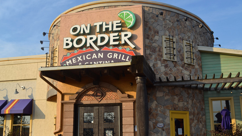 On the Border Mexican restaurant exterior