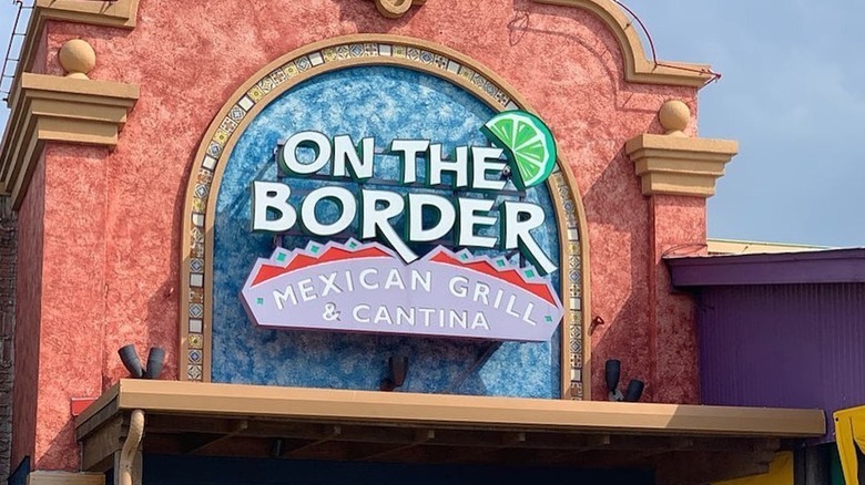 On the Border restaurant front 