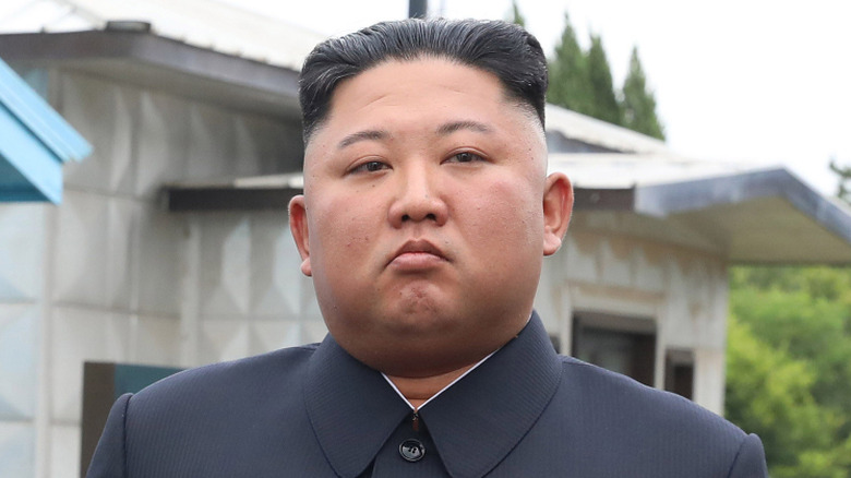 Kim Jong-Un in close-up