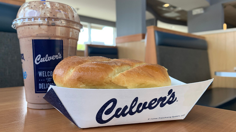 Culver's sandwich and Concrete Mixer