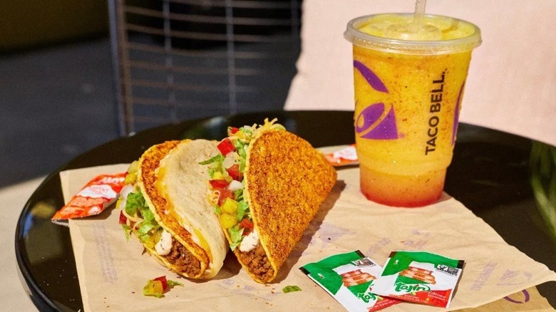 Taco Tajín Freeze and tacos
