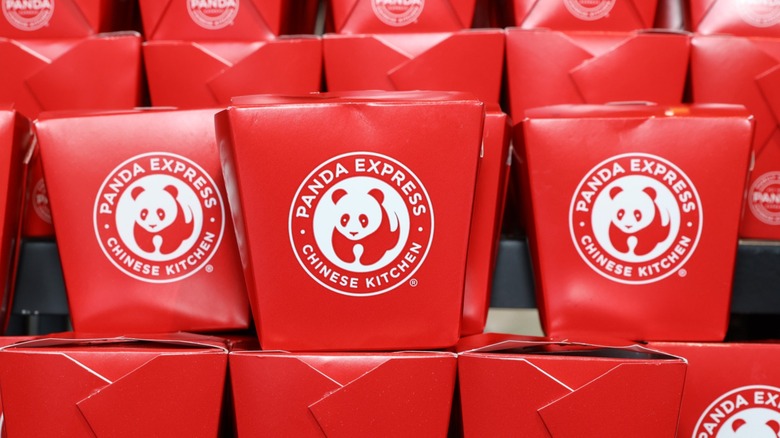Red Panda Express takeout boxes