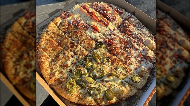 Little Caesars Four-N-One Stix in open box