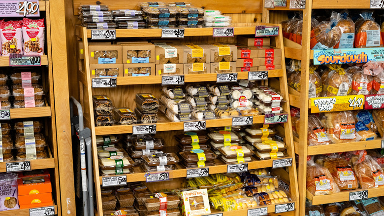 Pastry & baked goods section at Trader Joe's store