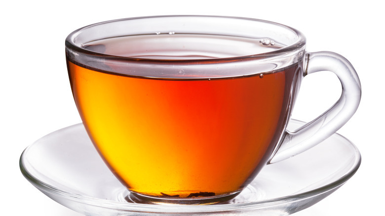 A cup of black tea