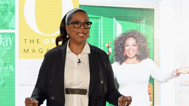 Oprah Winfrey "doesn't really like water"
