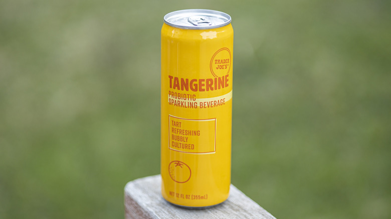 Trader Joe's Tangerine Probiotic Sparkling Beverage