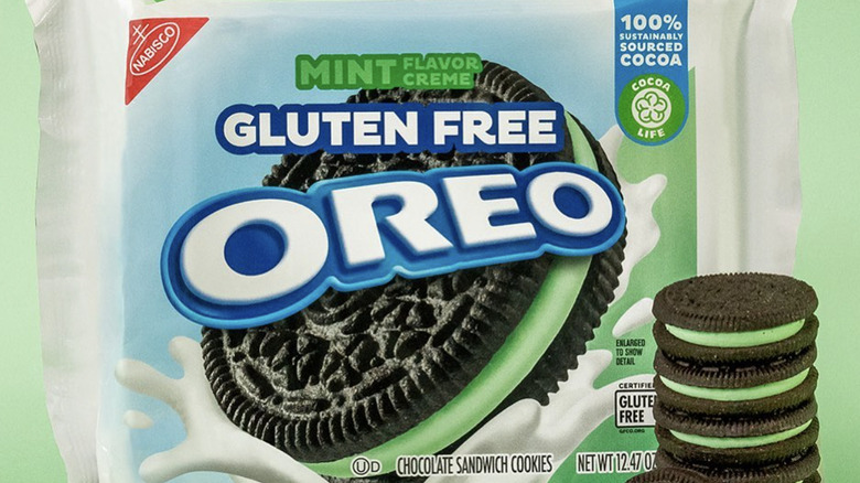 gluten-free mint Oreos