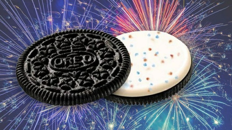 Oreo Firework cookies