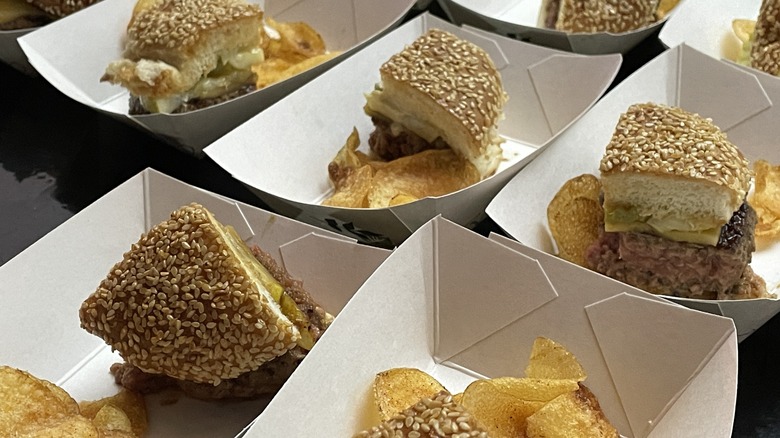 Littlemad burgers at NYCWFF burger bash