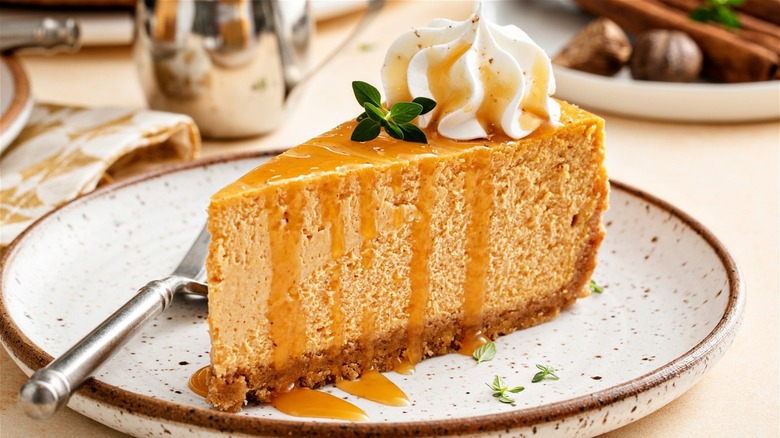 pumpkin cheesecake