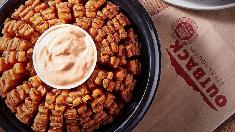 Outback Steakhouse Bloomin' Onion appetizer