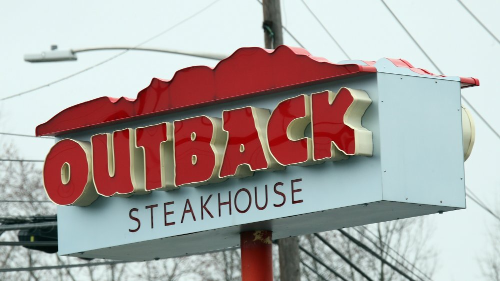 Outback Steakhouse sign