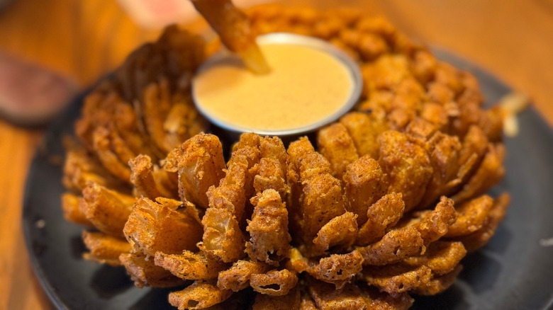 Closeup of Bloomin' Onion