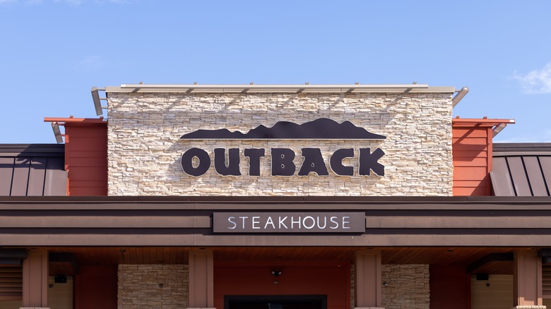 Outback Steakhouse entrance