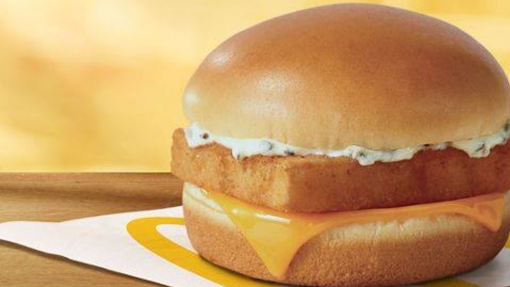 popular McDonald's Filet-O-Fish sandwich