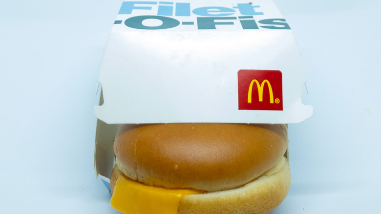 McDonalds's Filet-O-Fish box