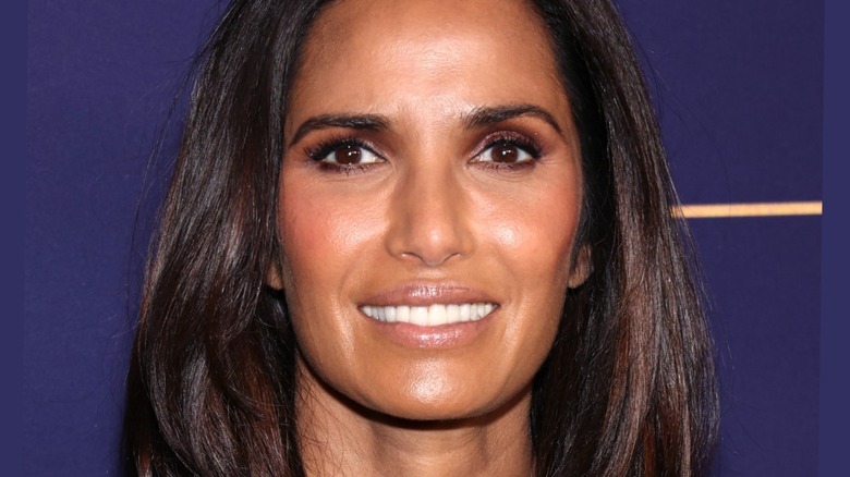 Padma Lakshmi smiling