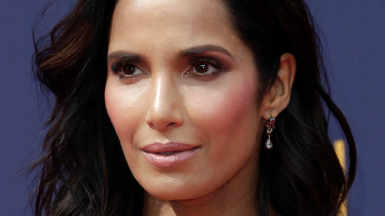 Padma Lakshmi wearing earring