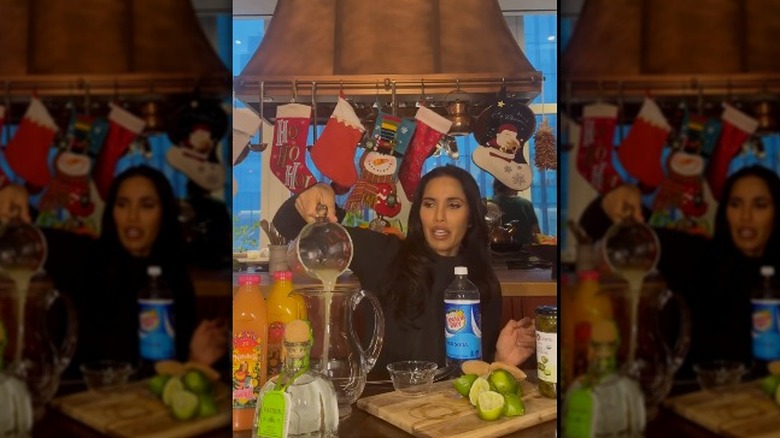 Padma Lakshmi and the Company Drink