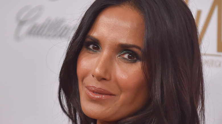 Padma Lakshmi sideways glance