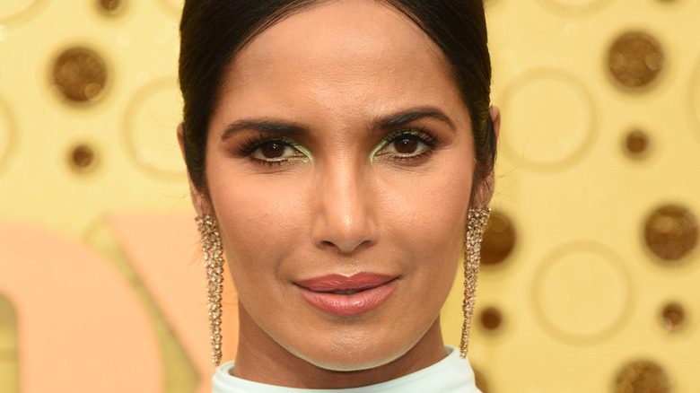 Padma Lakshmi smiling at event 