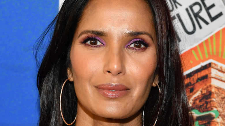 padma lakshmi hoop earrings