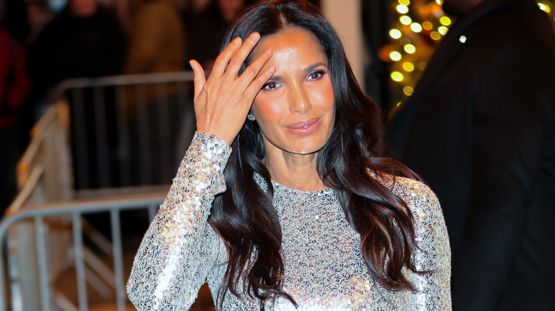 Padma Lakshmi on the red carpet