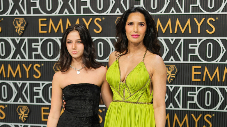 Padma Lakshmi and her daughter Krishna