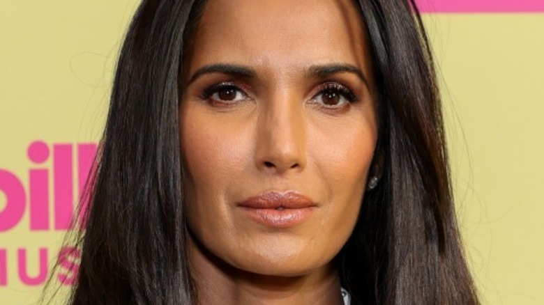 Padma Lakshmi posing for a photo