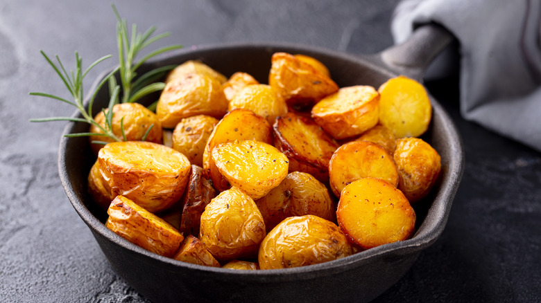 Padma Lakshmi's Crispy Roasted Potatoes Recipe Is Super Easy
