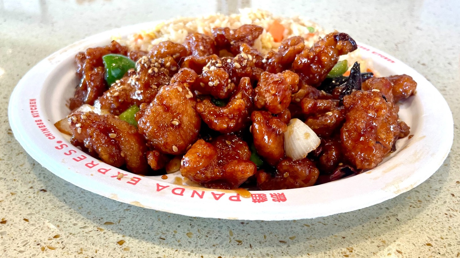 Panda Express Blazing Bourbon Chicken Review: A Fiery Fail