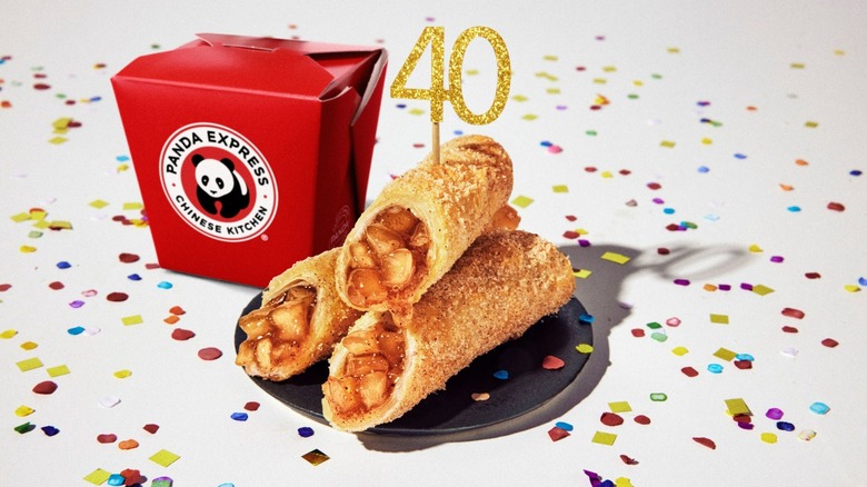 Apple Pie Rolls with confetti