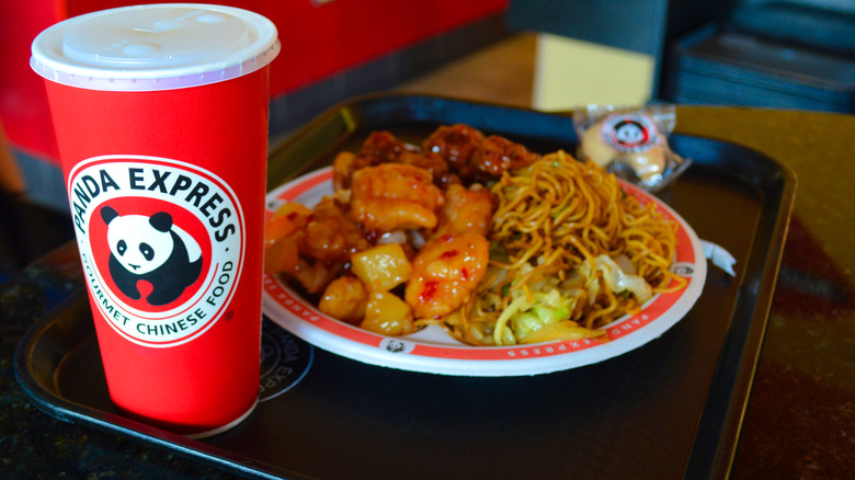 Panda Express meal