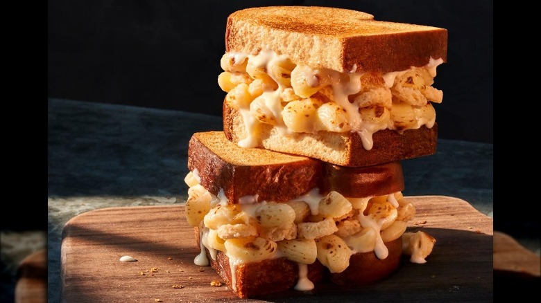 Panera's Grilled Mac & Cheese Sandwich