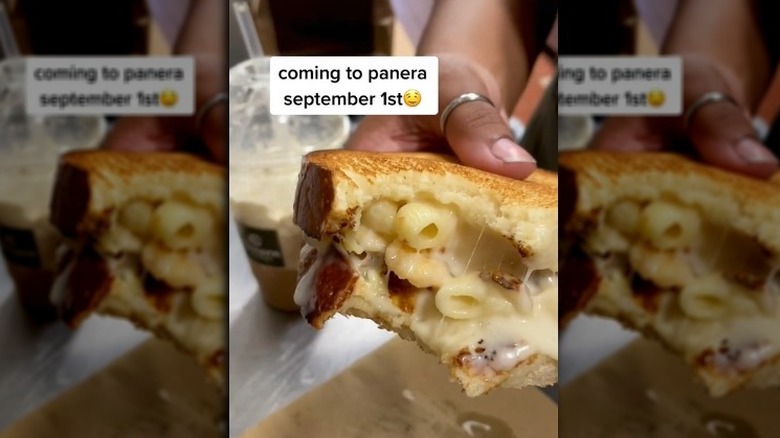 Panera mac n cheese grilled cheese