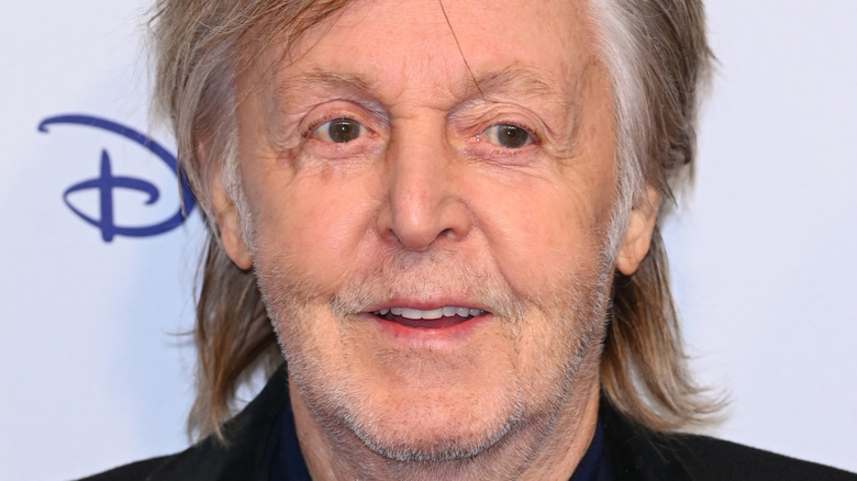 Paul McCartney smiling